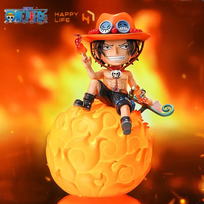 

В наличии цельный HAPPY LIFE Devil Fruit Series звуковой ночник настольный орнамент аниме периферийные устройства праздничные подарки