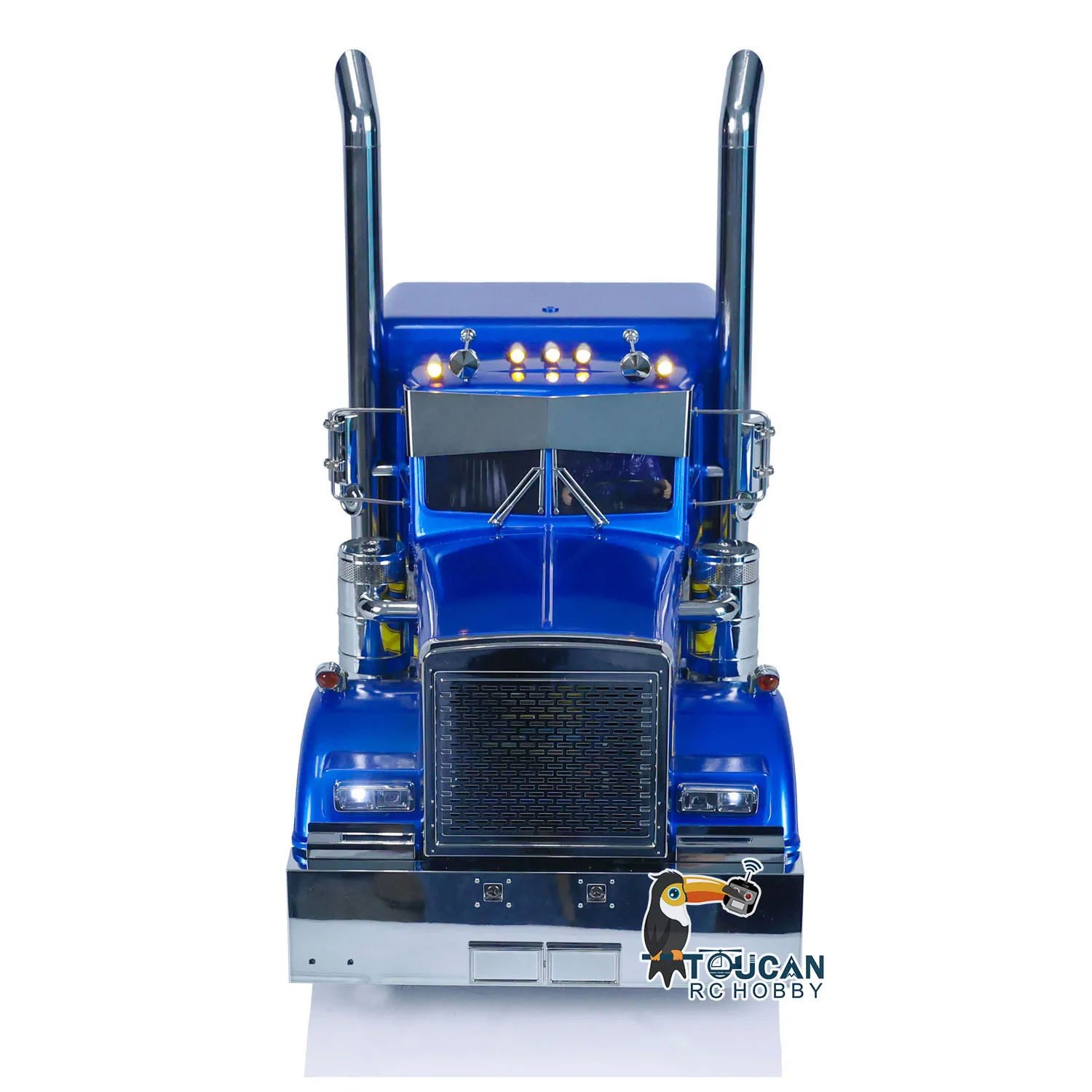 

3-осевой 1/14 RC тягач 6x4 56344 RTR автомобиль с дистанционным управлением со звуковыми огнями модель автомобиля TOUCAN PAINTING