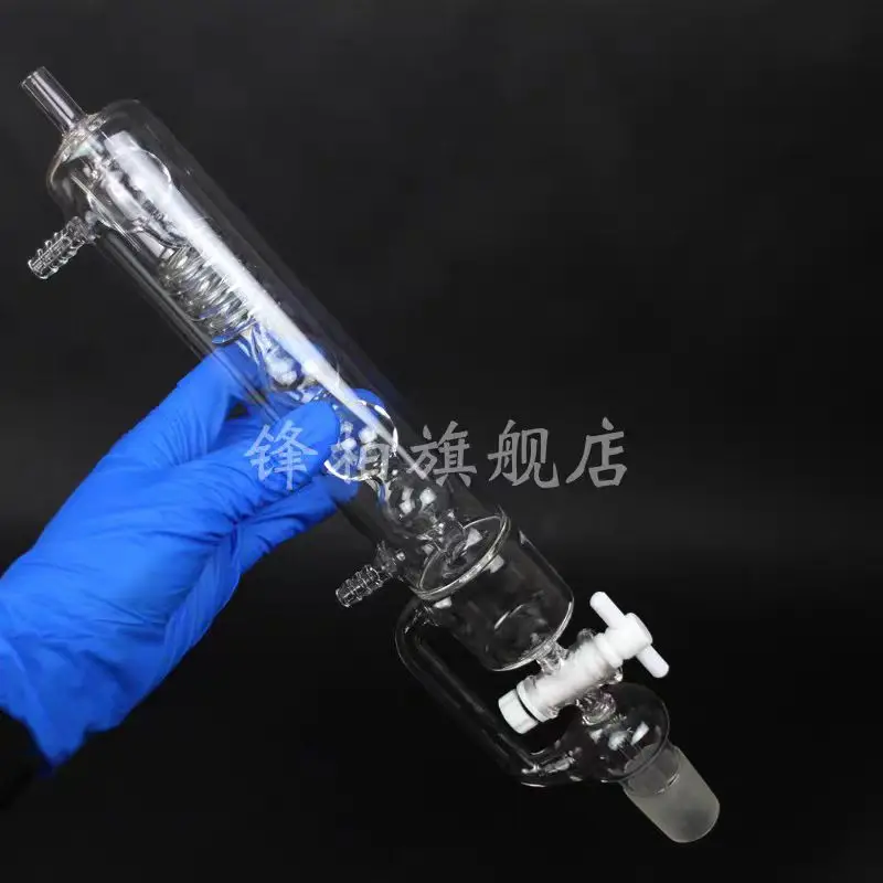 

Glass instrument fat analyzer SZF-06A Soxhlet extraction principle crude fat analyzer extractor suspension bottle