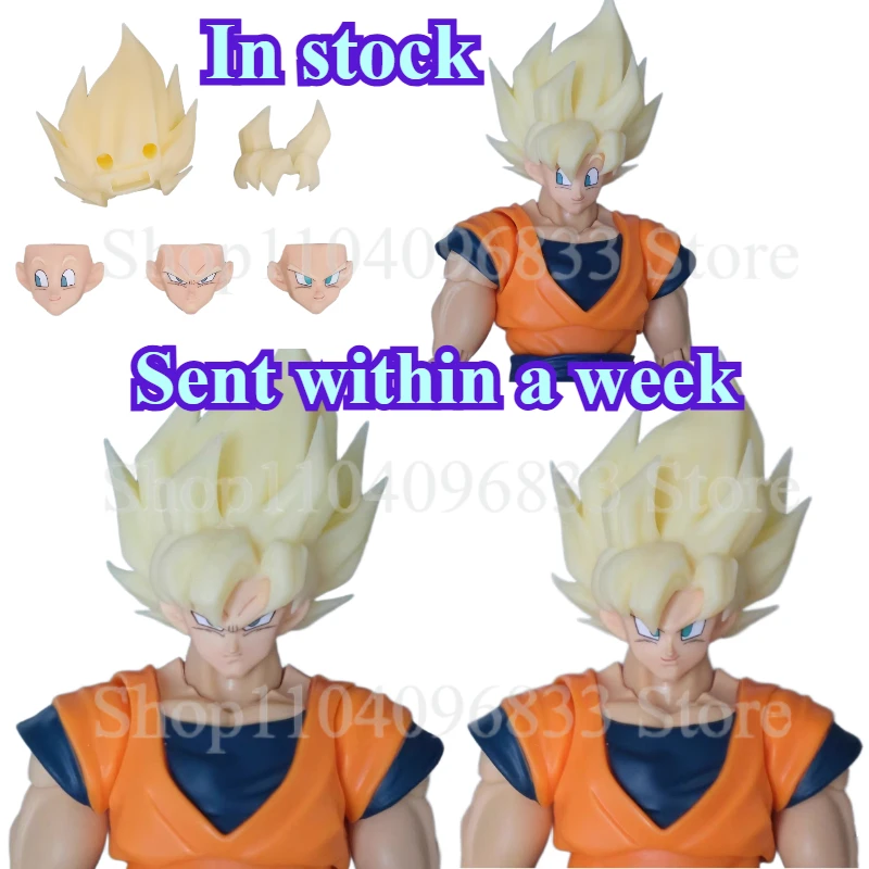 

In Stock Dragon Ball SHF KO Air Hm Wukong Full Power Ah005 Super One HA Full Power Wukong Yellow Hair