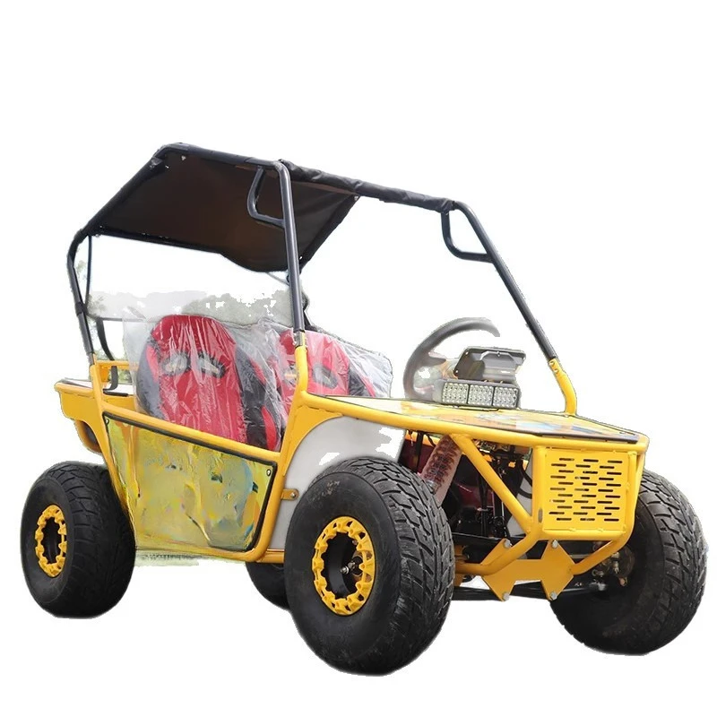

Four-wheeled off-road kart ATV All-terrain double mountain off-road adult electric vehicle parent-child battery car