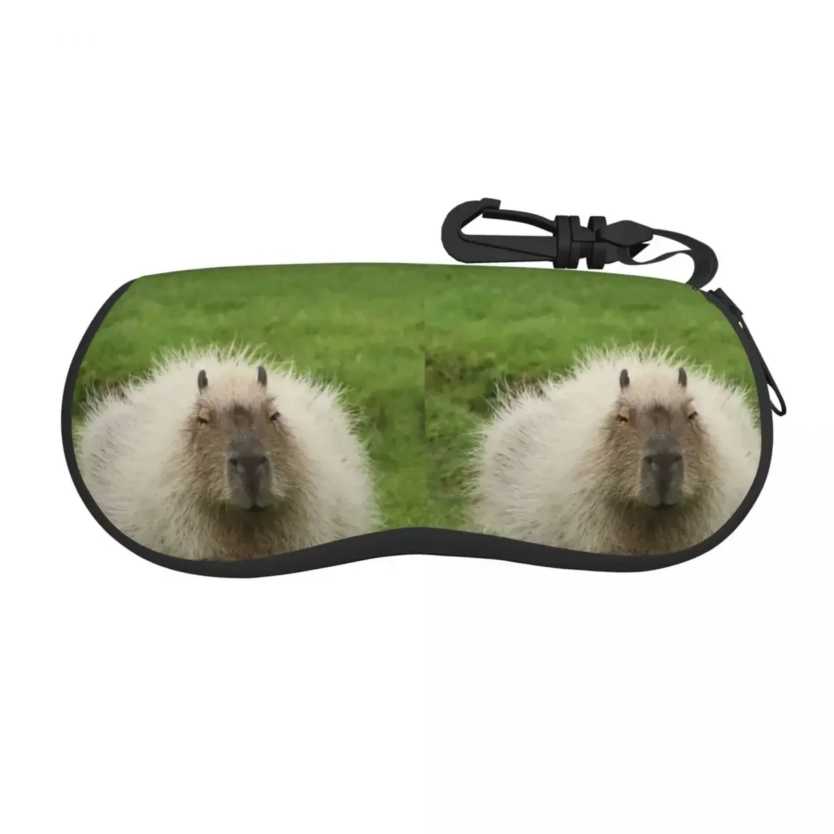 Animal Pet Capybaras Eyeglass Glasses Case Men Women Soft Animal Pet Sunglasses Protective Bag