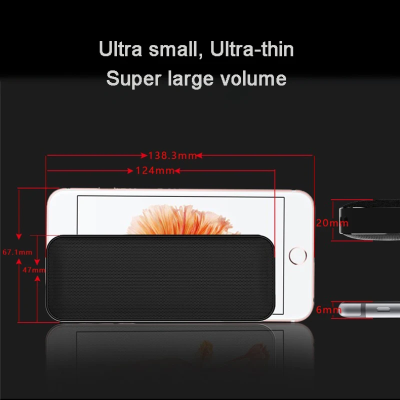 

Portable Dual Speakers Wireless Bluetooth Speakers Mini Outdoor Loudspeaker Stero Music Player Support Handsfree Metal