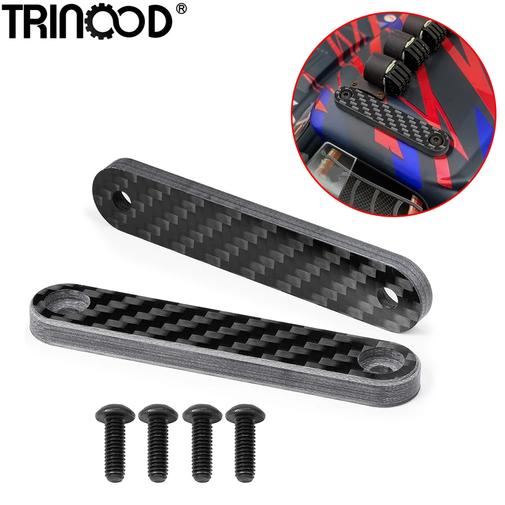 TRINOOD Carbon Fiber RC Body Roof Rails for 1/7 A-RRMA INFRACTION 6S BLX V2 Accessories