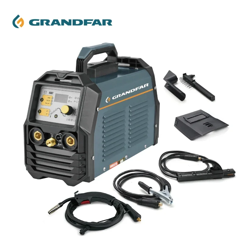 GRANDFAR 6 In 1 Both Welding Machine Cutting Welding Machine Cutting Machine Cutter Mma Mig Ac/dc Tig Welder