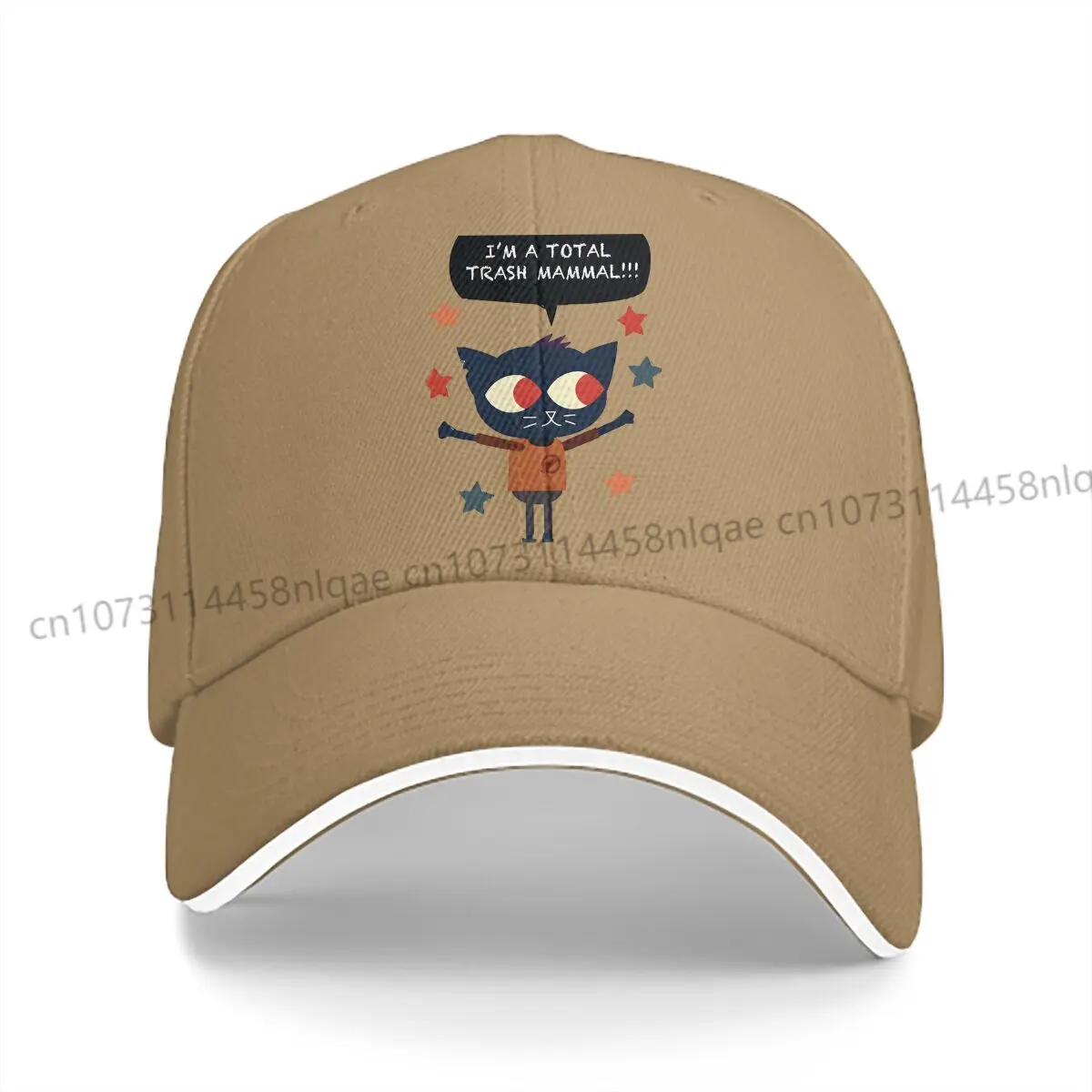 Trash Mammal Night In Woods Outdoor Cap Sun Visor Hip Hop Caps Cowboy Hat Peaked Hats