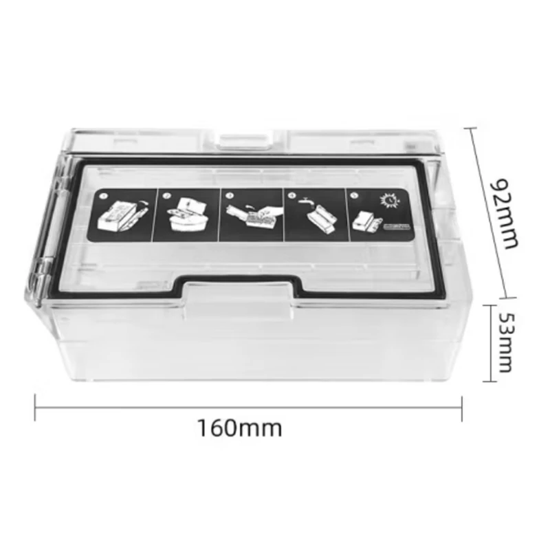 Scatola della polvere per Xiaomi Roborock T7S/G10S/G20S/S8 Pro Robot Aspirapolvere Scatola della spazzatura Accessori Parti