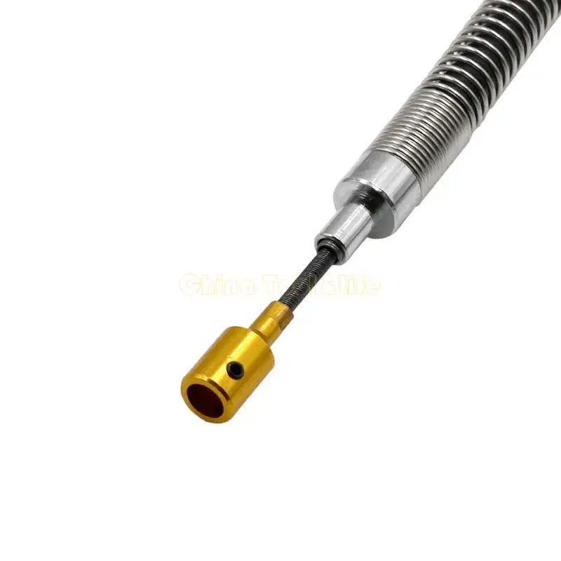 57QF linh hoạt 32mm dây mở rộng Trục công cụ máy mài Cáp điện mài dây uốn cong Phụ kiện