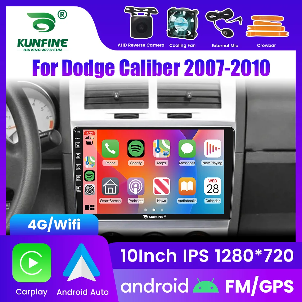 

2Din Android Car Radio ForDodge Caliber 2007-2010 Multimedia Video Player GPS Navigation Stereo Audio Head Unit Carplay 4G Wifi