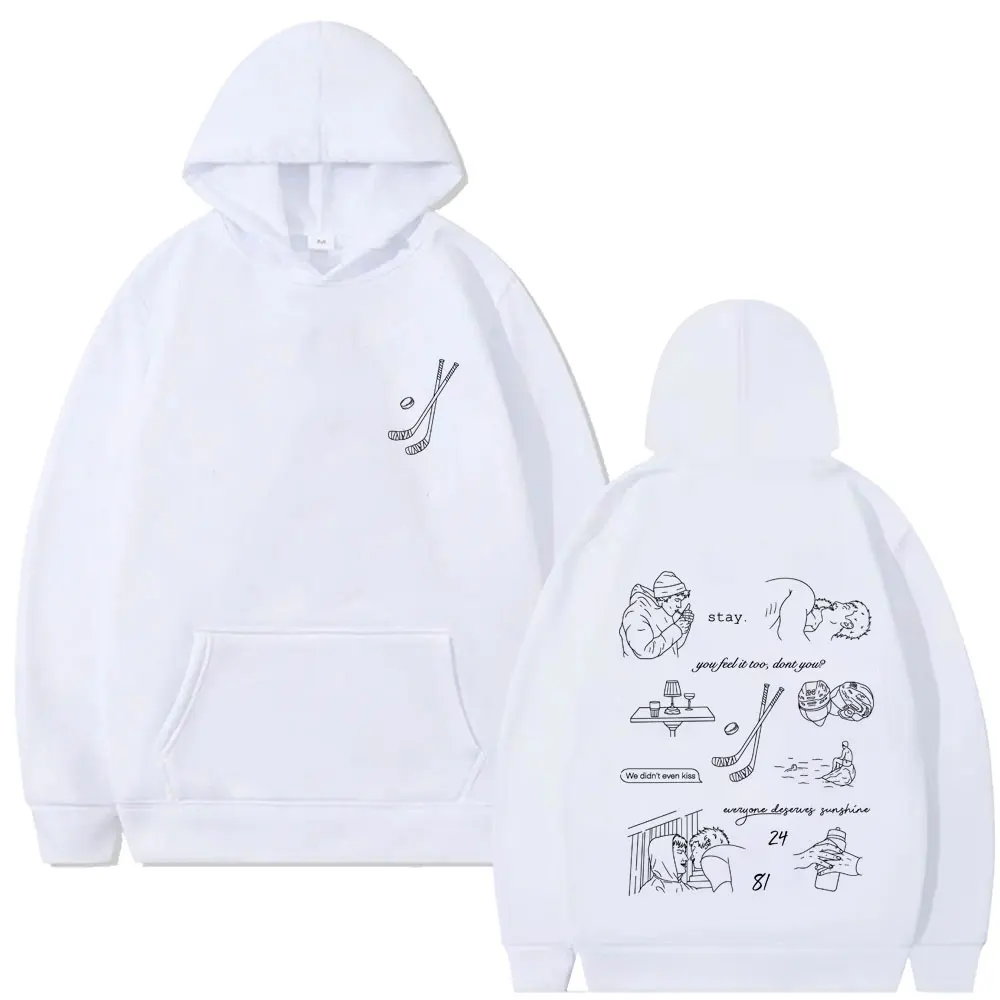 

Heated Rivalry Shane Hollander‌ Ilya Rozanov Hollanov 2481 Graphic Hoodie Male Casual Pullover Hoodies Men's Vintage Tracksuit