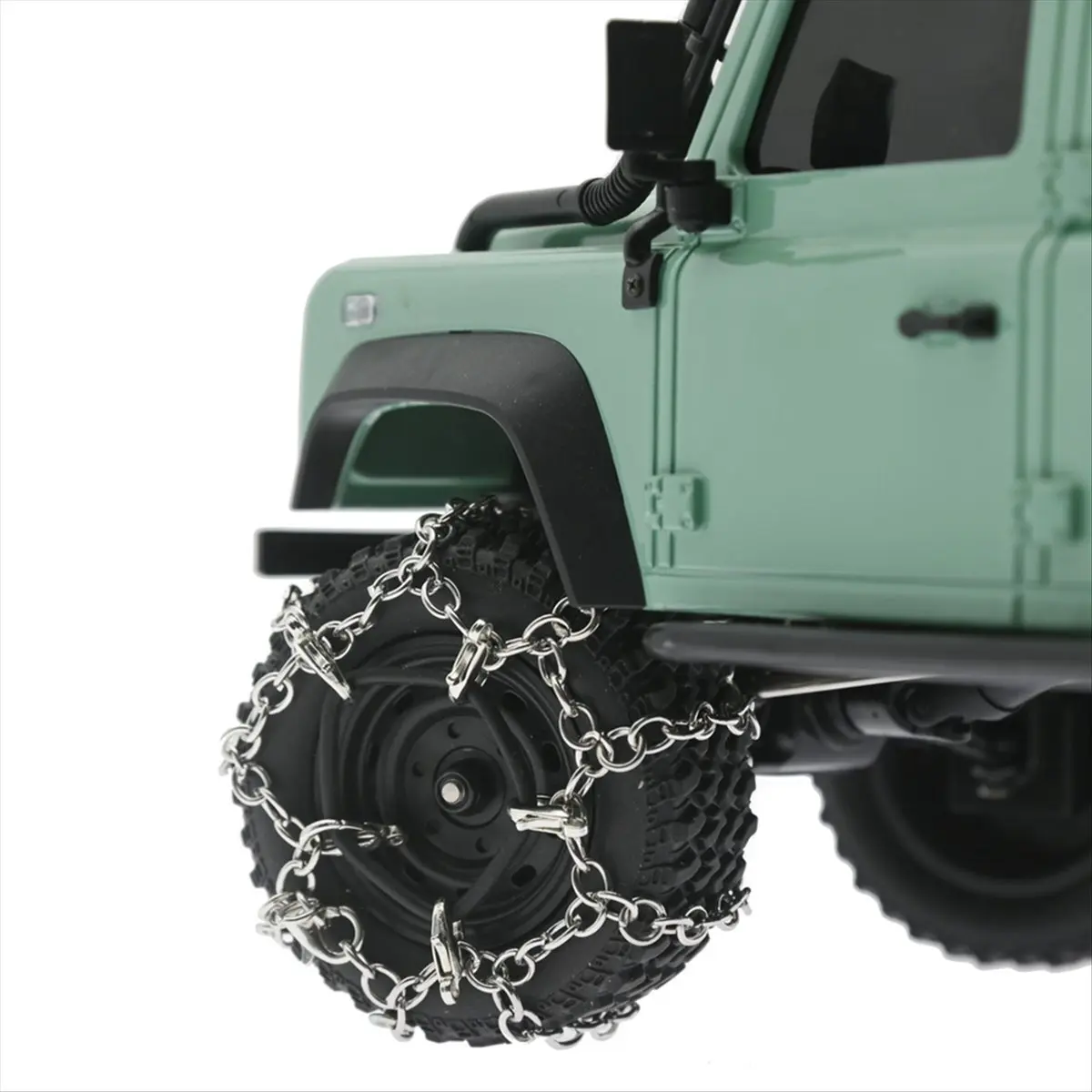 A48U RC Car Tires Snow Chain for 1/12 Scale MN82 MN78 TRx4M RC Crawler Axial Upgrade Parts