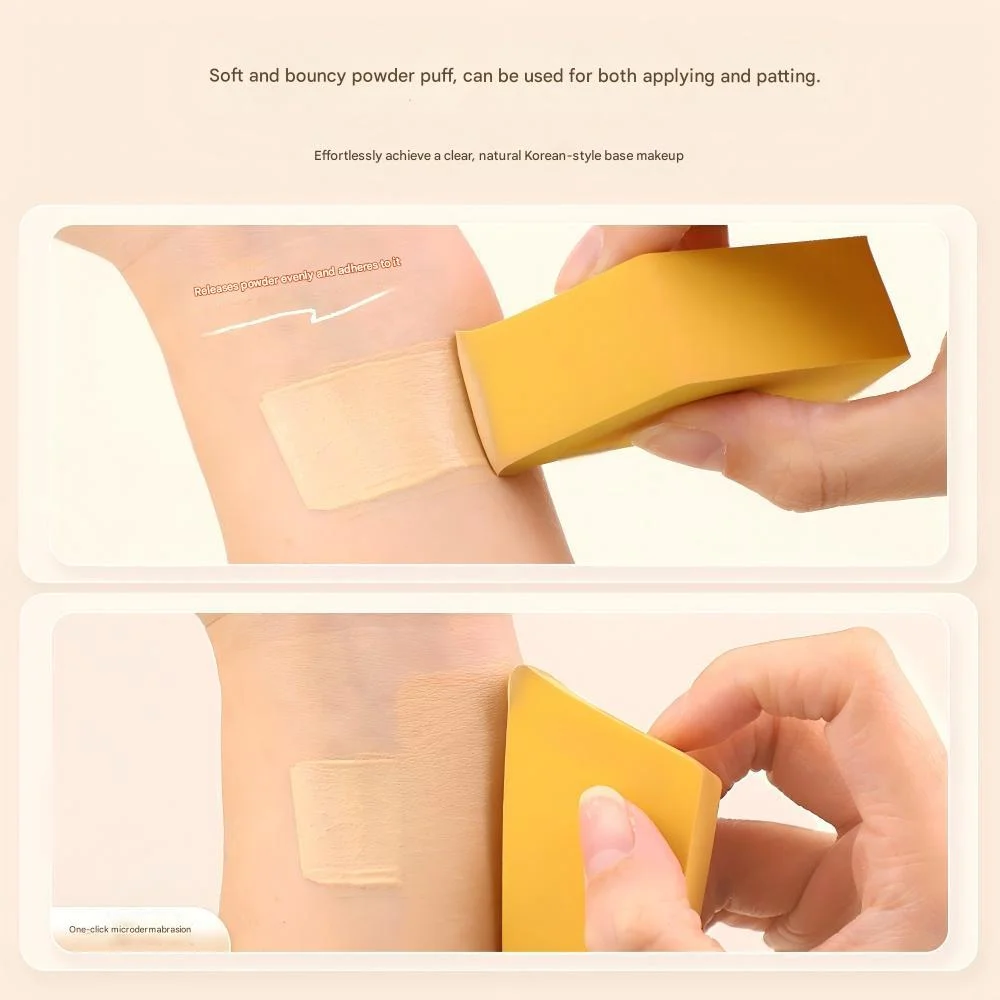 يمكن استخدام نفخة مكياج الجبن متعددة الأوجه على شكل فريد من نوعه رطبًا أو جافًا وناعمًا ولا يتشوه بسهولة على المكياج بسلاسة