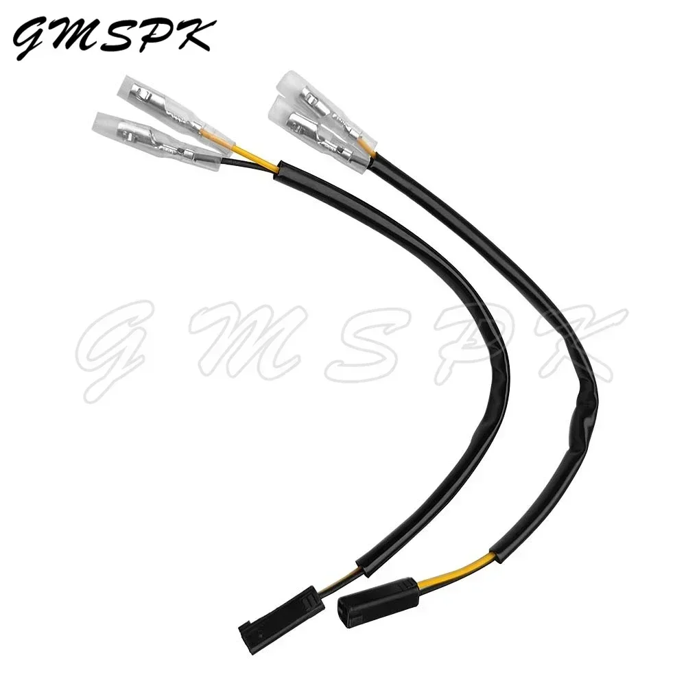 2/4X Turn Signal Wire Adapters Indicator Cable Plug Connector Fit for SUZUKI V-Strom 650 1000 1050 GSR GSXR GSXS 750 1000 SV650