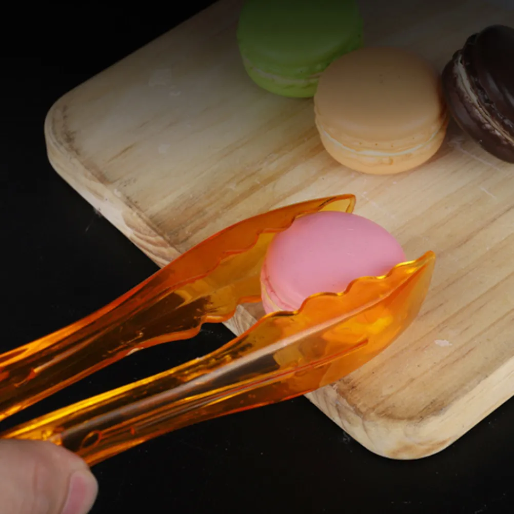 

1Pcs Food Tongs Bamboo Silicone Cooking Tong Detachable Serving Toast Bread Clip for Home Restaurant Buffet