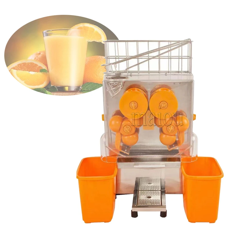 Juicers Commercial Industrial Fresh Orange Juice Machine Extractor Lemon Slow Squeezer Peel Cold Press