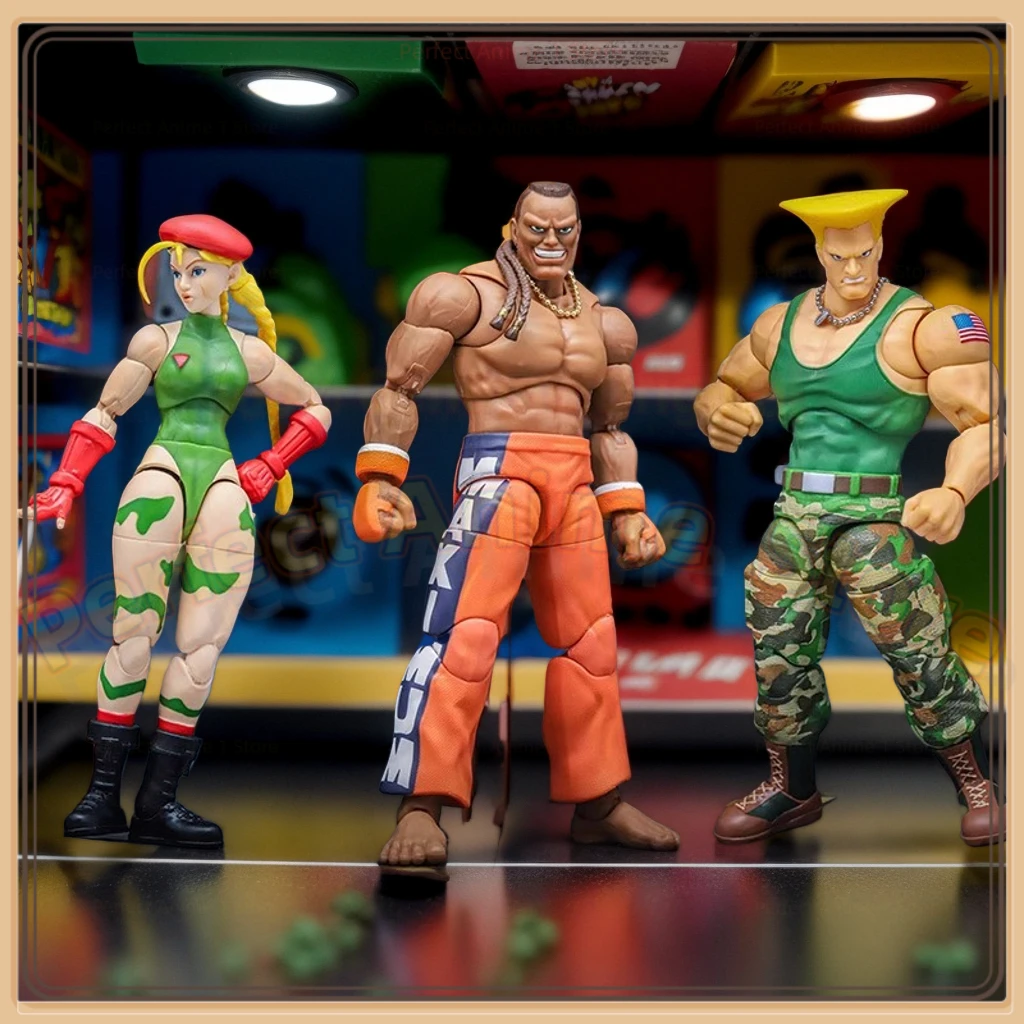 

24-часовая доставка Jada Toys 1/12 6-дюймовая мобильная фигурка Street Fighter 2 Gu Lie Jiami Dijie Реальная фигурка Подарочная коллекция