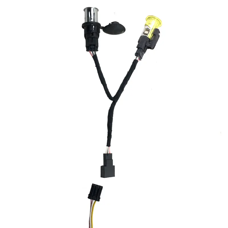 

1PC for Peugeot 5008 308 408 4008 C4 C5x Cigarette Lighter Wiring Harness Plug One-to-Two Wire