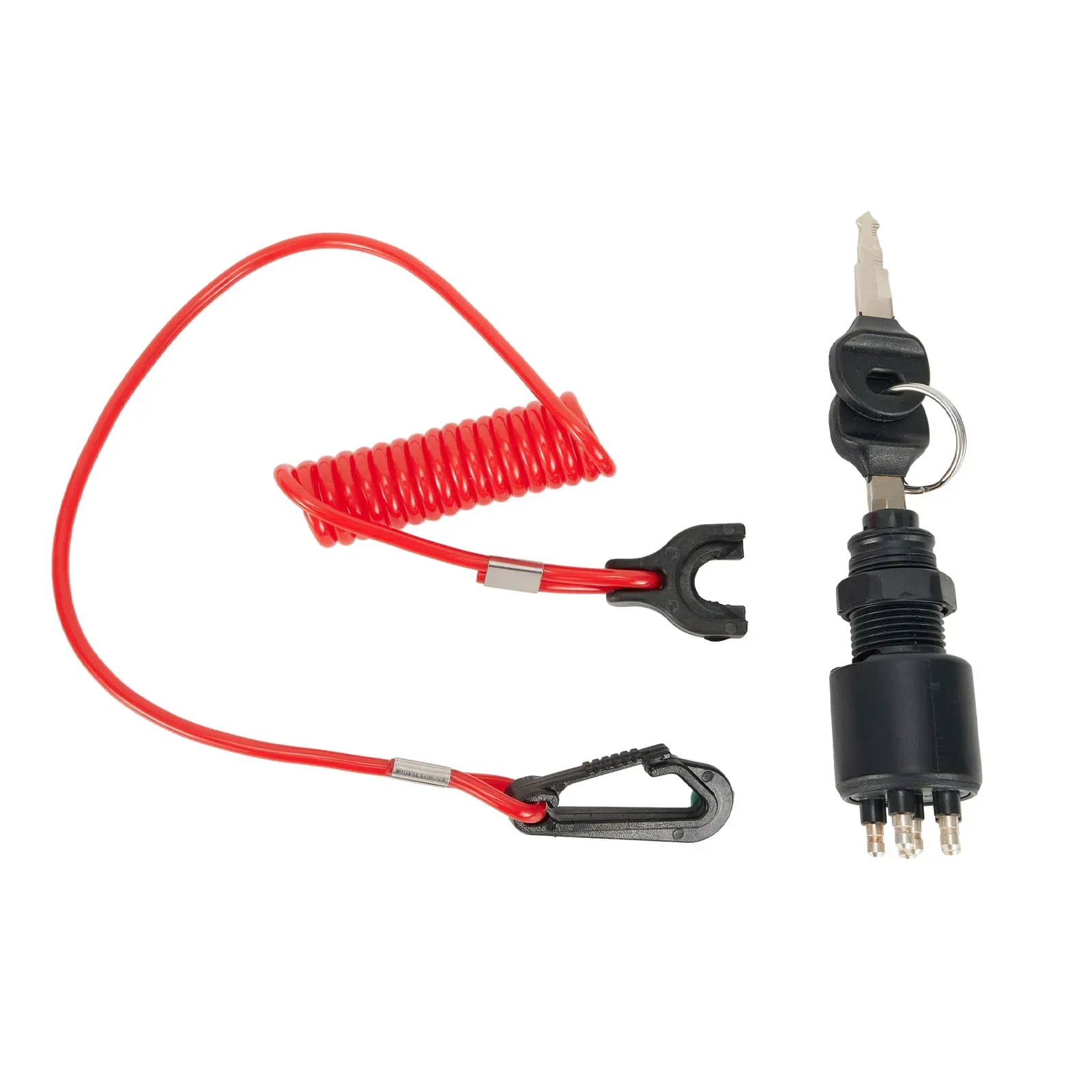 

Ignition Key Switch And Safety Lanyard 5005801 For OMC For Johnson For Evinrude Marine Ignition Switch Key With Lanyard