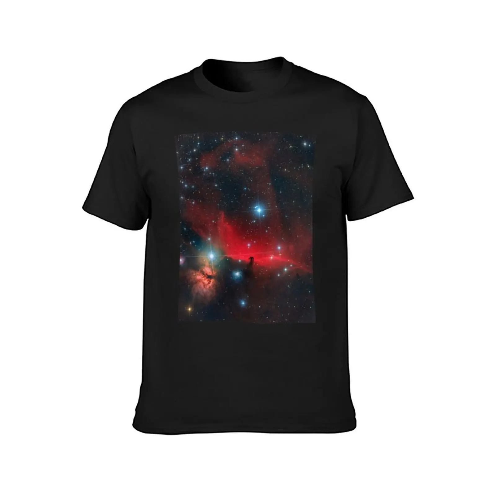 Horsehead Nebula T-Shirt boys animal print summer top anime clothes clothes for men