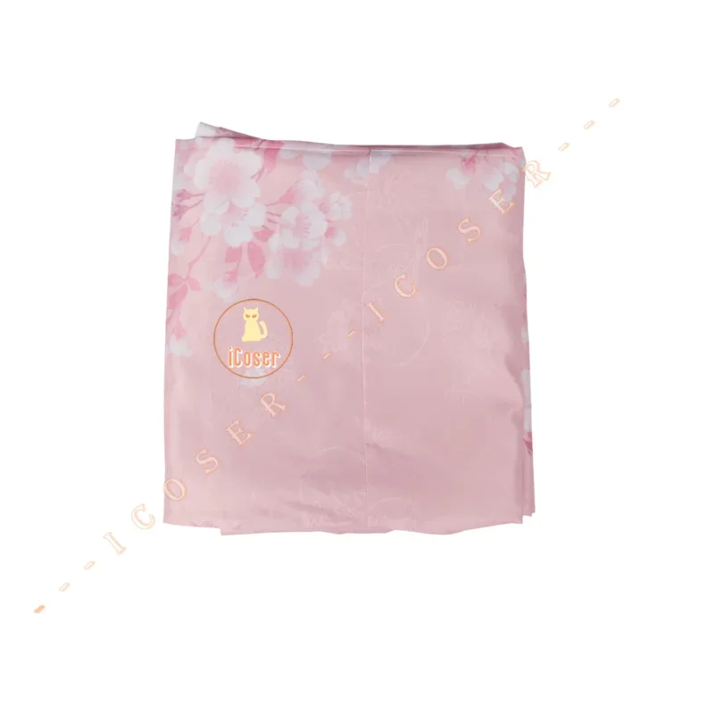 أزياء أنيمي زواجتي السعيدة ميو سايموري التأثيرية أزياء كيمونو الوردي فستان الزي 3P78YBT0 أغطية الرأس الملابس اليابانية Hallowe