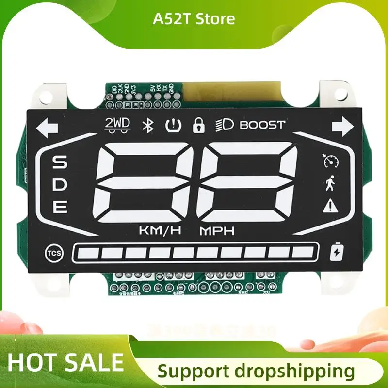 A52T For Segway ZT3 Pro 40Km/H Dashboard Bluetooth LED Dispaly Display Electric Scooter Meter Board Instrument Parts