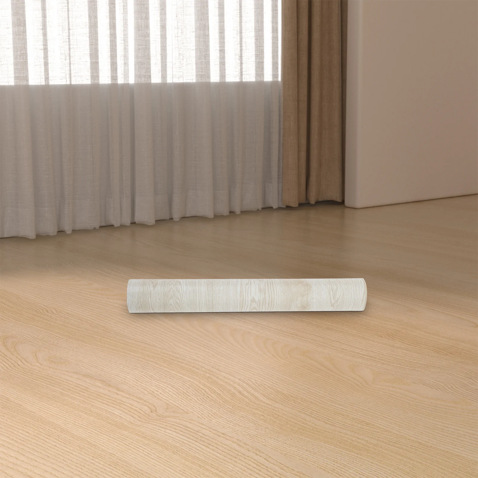 1 rotolo di pavimenti autoadesivi in PVC con venature del legno, piastrelle per pavimenti in stick, per camera da letto, soggiorno, cucina, ufficio, casa, rimovibili