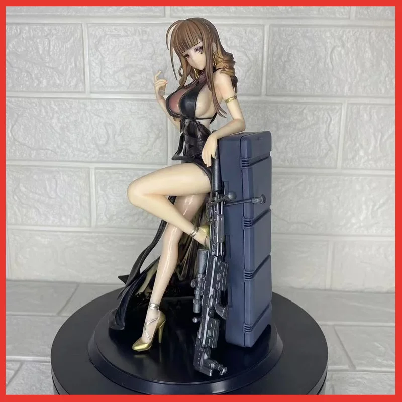 

24cm Wonderful Works Girl Frontline Gd Dsr-50 Highest Bid Anime Beautiful Girl Statue Model Handmade Decorations