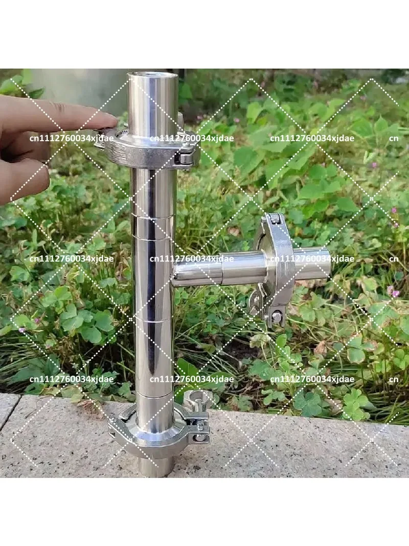 Stainless Steel Venturi Aerator SS304/316 for Gas Water Mixing High Temp DN15-65 Aeration Equipment