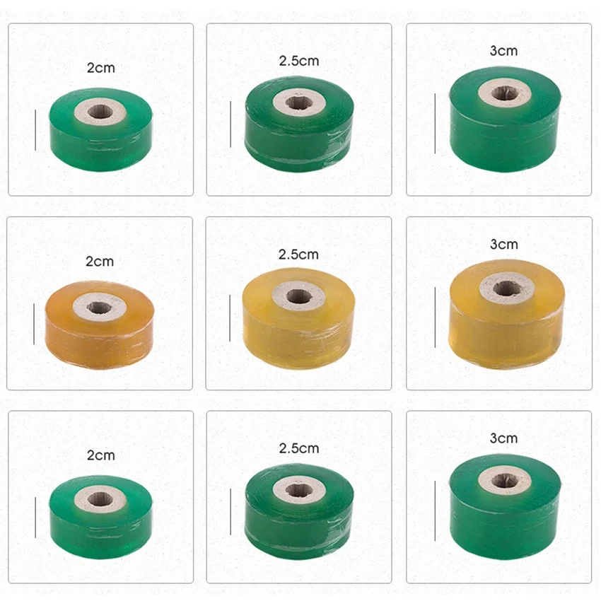 2cm 2.5cm 3cm width Grafting Tape Self-adhesive Agricultural Fruit Tree Belt Plastic Transparent Stretch Film Grafting Bandage