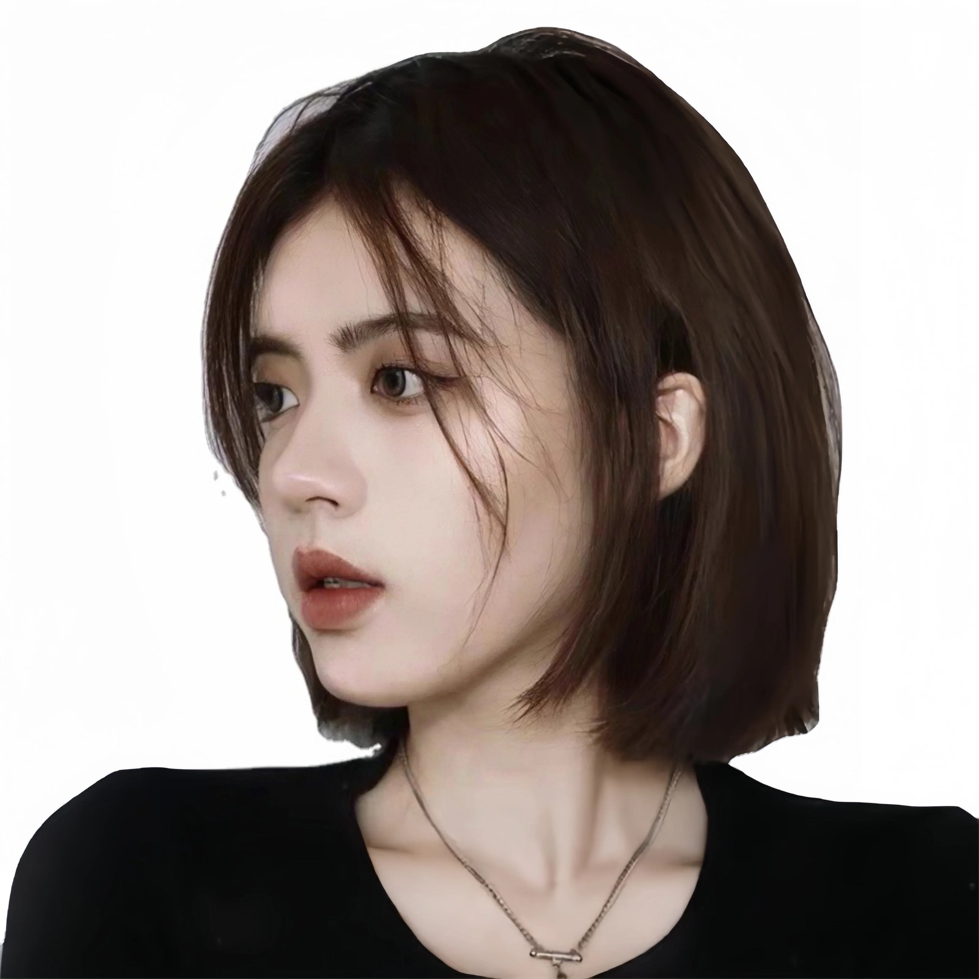 New wig female short hair bobo hair fashion shoulder-length synthetic fiber high temperature silk woven full head cover