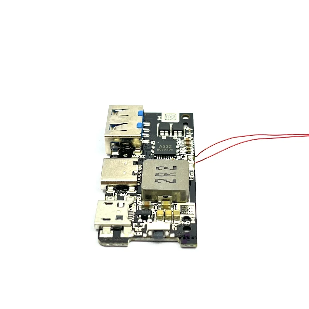 USB Type-c Micro-USB QC 3.0 Quick Charging Board DC 5V 9V 12V Fast Charger Module for 3.7V 18650 Li-ion Battery DIY Power Bank