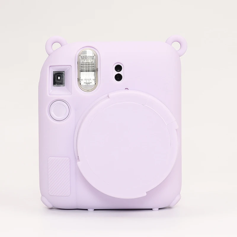 For FUJIFILM Mini 12 Soft Silicone Camera Case Armor Skin Digital Silicone Comfortable Feel Camera Bag Protector Case