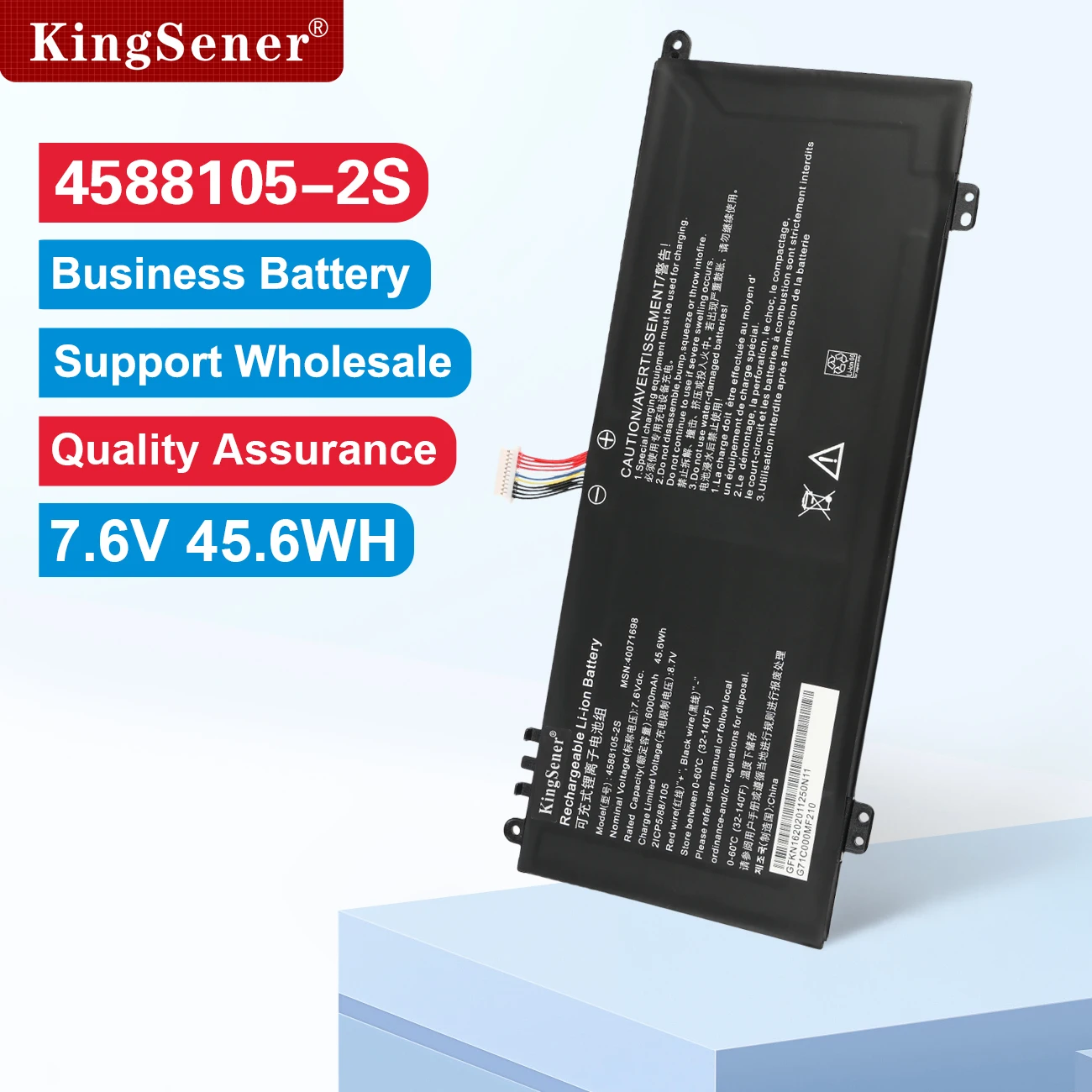 New 4588105-2S 4588106-2S 7.6V 6000mAh Battery for Toshiba for Dynabook Satellite Pro C50-E C40-H C50-H-103 C50-H-108 C50-J