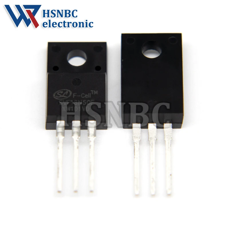 10 Pçs/lote SVF13N50F 13N50 SVF13N50 TO-220F 13A 500V N-canal Potência MOSFET Transistor 100% Novo Original