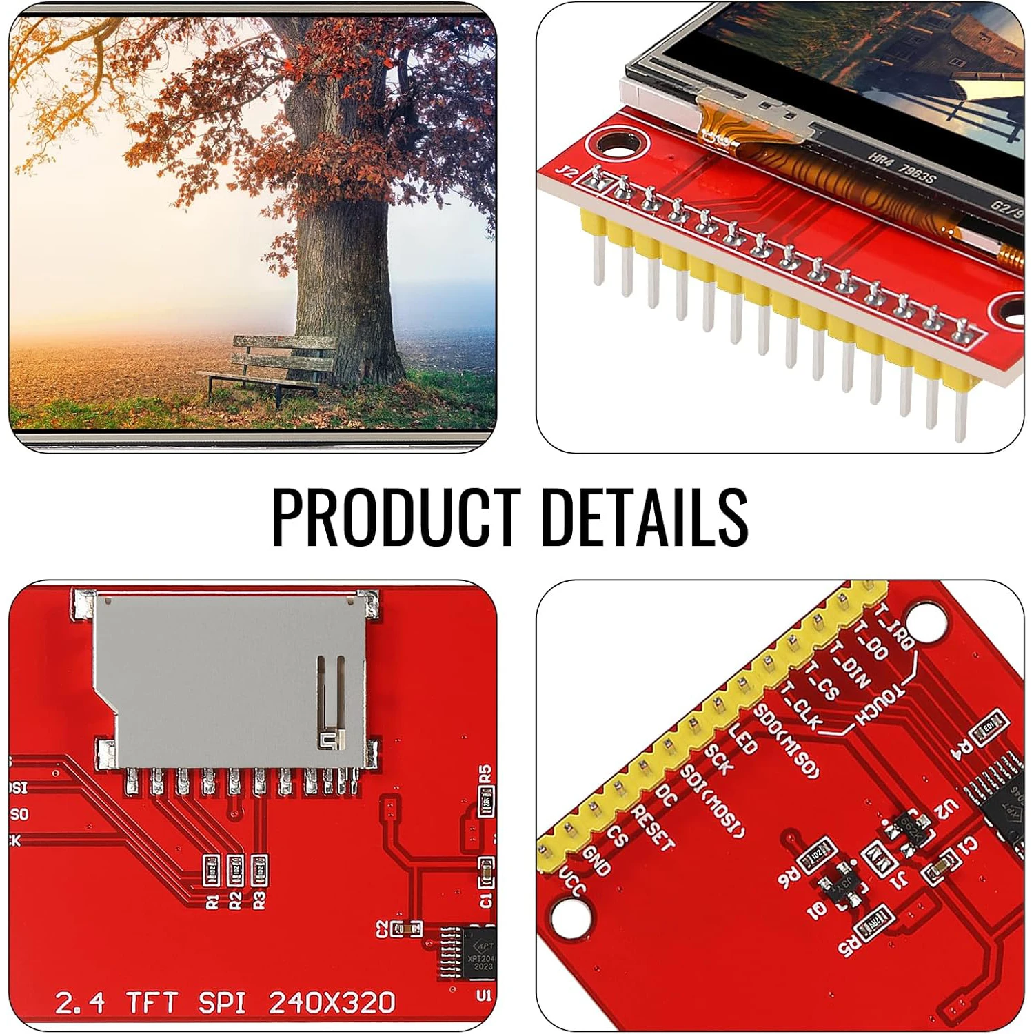 2.8 بوصة TFT LCD شاشة تعمل باللمس درع وحدة عرض 320x240 SPI المسلسل ILI9341 مع/لا قلم لمس لاردوينو R3/Mega2560 #3