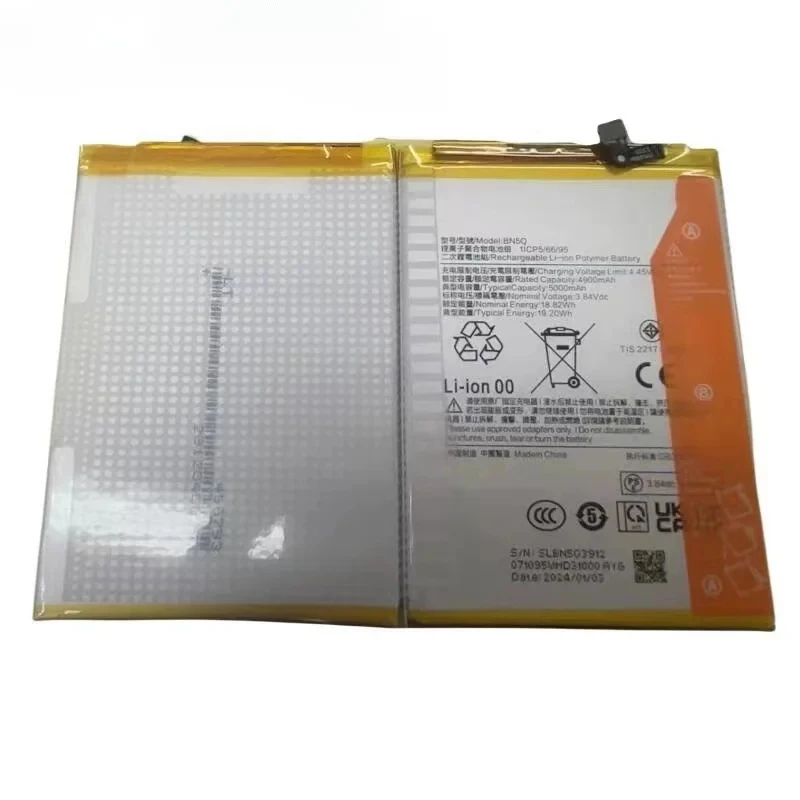 Original BN5Q For Xiaomi Redmi13C Redmi12C 23124RN87C Mobile Replacement Battery Batteries Fast Shipping+Free Tools