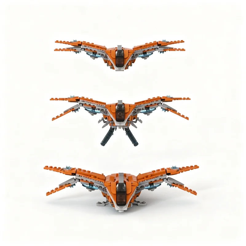 421pcs MOC Mini Size Benatar No Stand Super Heroes Guardians Galaxy Model Building Blocks Advanced Build Pack Premium Toy Gift view 3