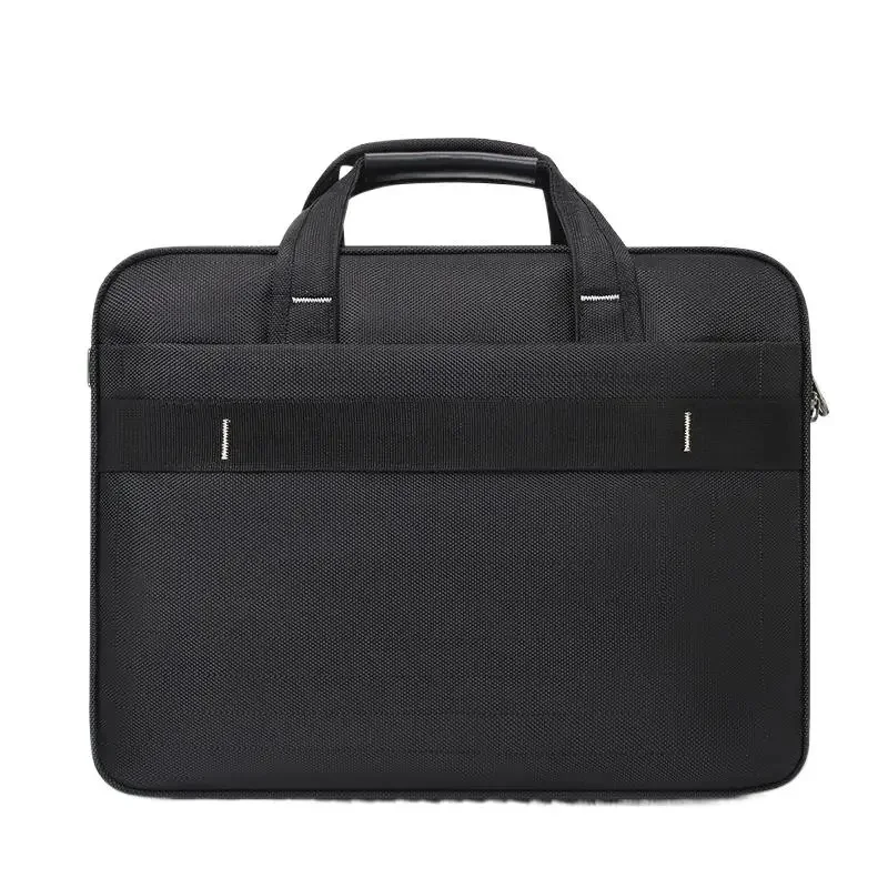 Maletín Oxford de gran capacidad para hombre, bolso de negocios de 15,6 pulgadas, bandolera de hombro para ordenador portátil y oficina