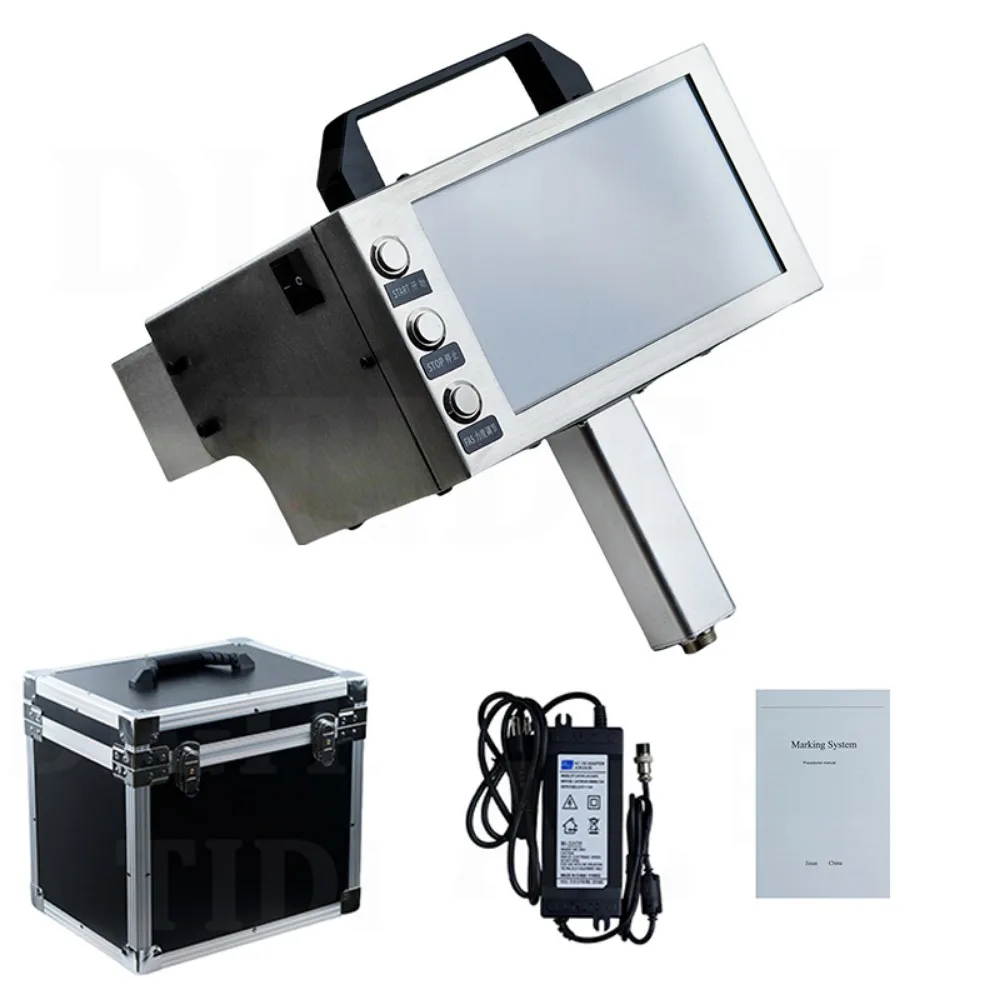 Marking Range 120x30/150x40mm Handheld  Touch Screen  marking Machine Dot Peen Marker With electromagnet