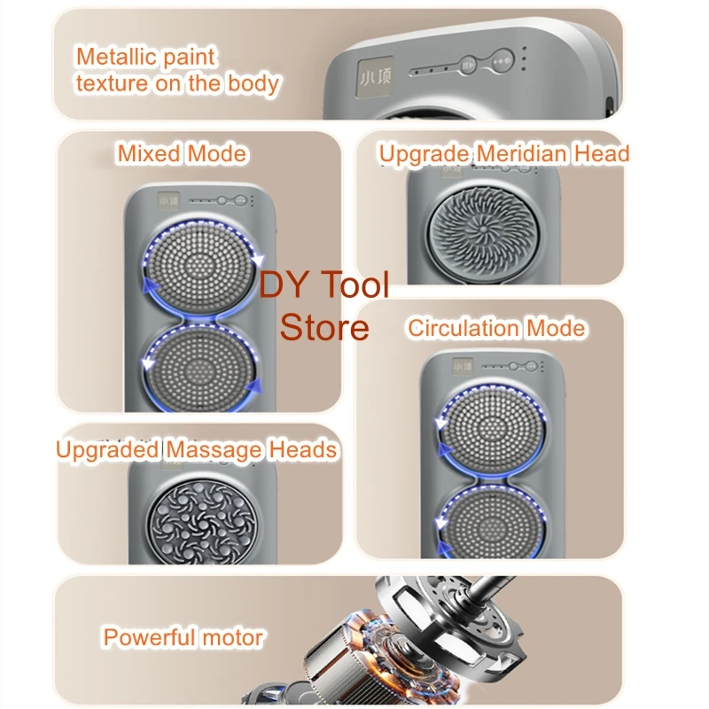 Intelligent shower machine, fully automatic electric scrubbing device, back scrubbing shower brush