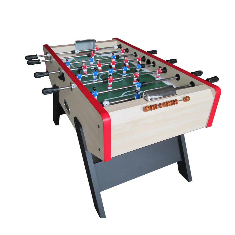 

Style Custom MDF Foosball Soccer Table Women Sea Table Football Baby Foot Game Table JUNJIAN for Sale Factory Wholesale Modern