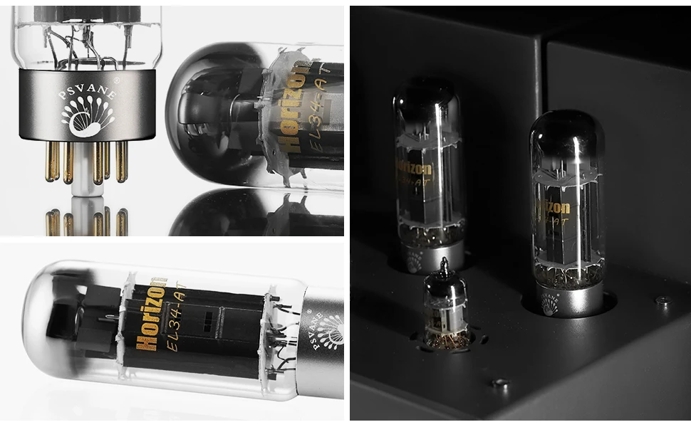 PSVANE Horizon EL34-AT Vakuumröhre ersetzt EL34 EL34B 5881 6L6 6L6GC 6CA7 6P3P KT77 HIFI Audio Röhren Elektronischer Röhrenverstärker – Detail 6