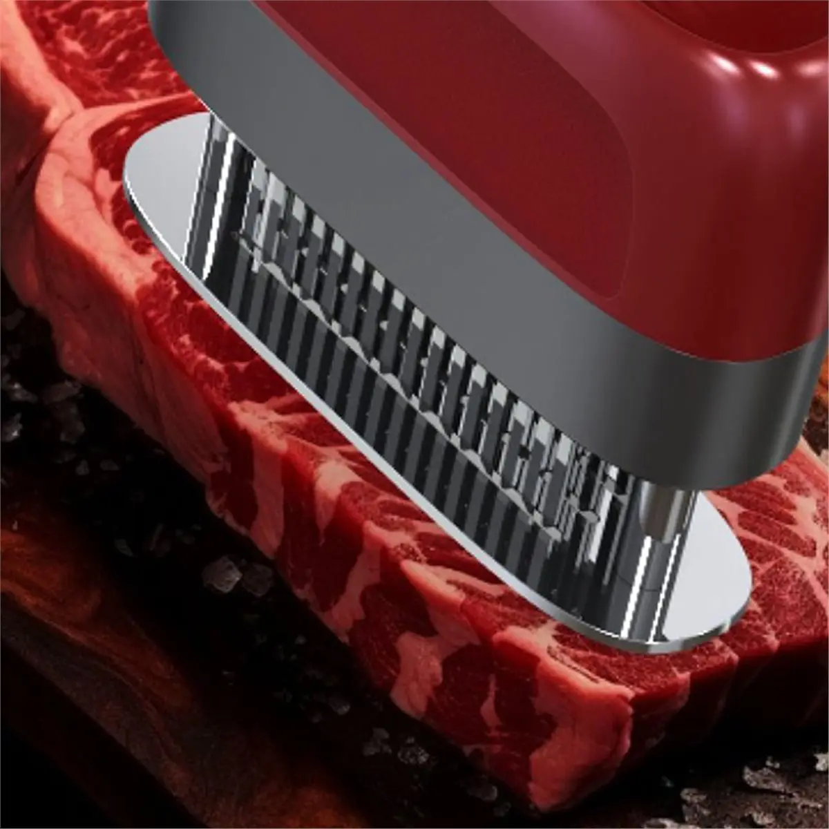2026 Trend 48-Blade Meat Tenderizer - Stainless Steel, Ultra Light for Tenderizing Beef, Steak - Perfect for BBQs and Marinades