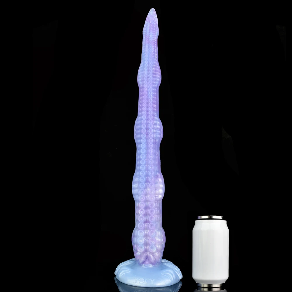 FAAK Fantasy Octopus Leg Dildo Anal Beads 65cm Long Butt Plug With Suction Cup S M L XL XXL 5 Sizes Sex Toys For Women Man