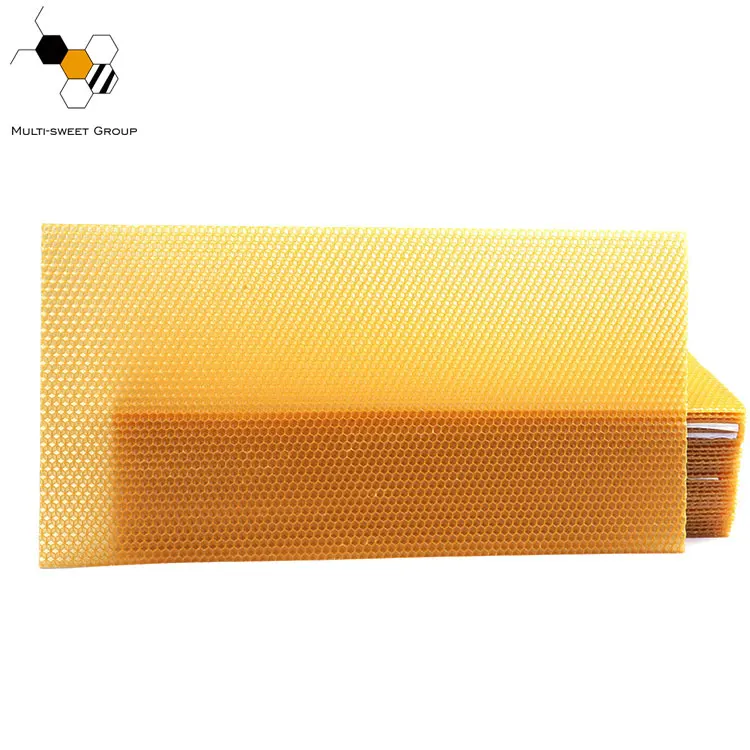 Natural Beekeeping Beeswax Foundation Sheet Honey Comb Bee Wax Foundation