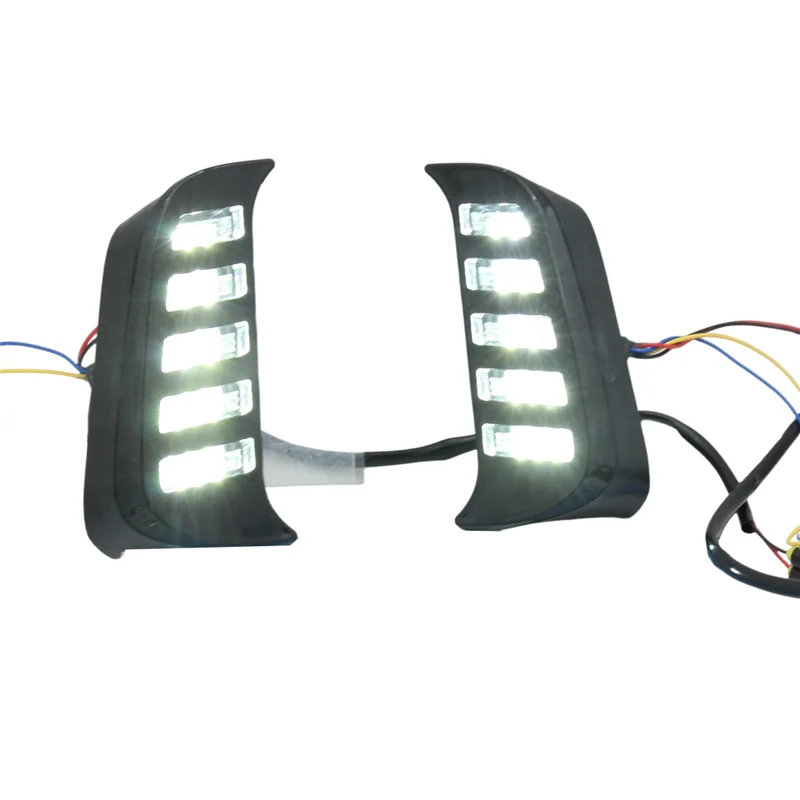 

Трехцветный стример, светодиодные дневные ходовые огни, противотуманные фары, указатели поворота для Honda Accord 2023