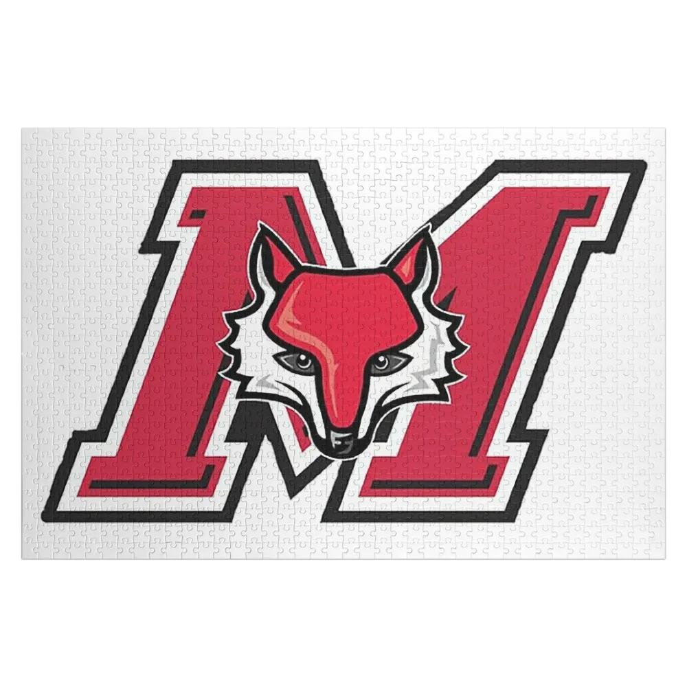 

logo marist Jigsaw Puzzle Custom Kids Toy Custom Wooden Gift Wood Adults Puzzle