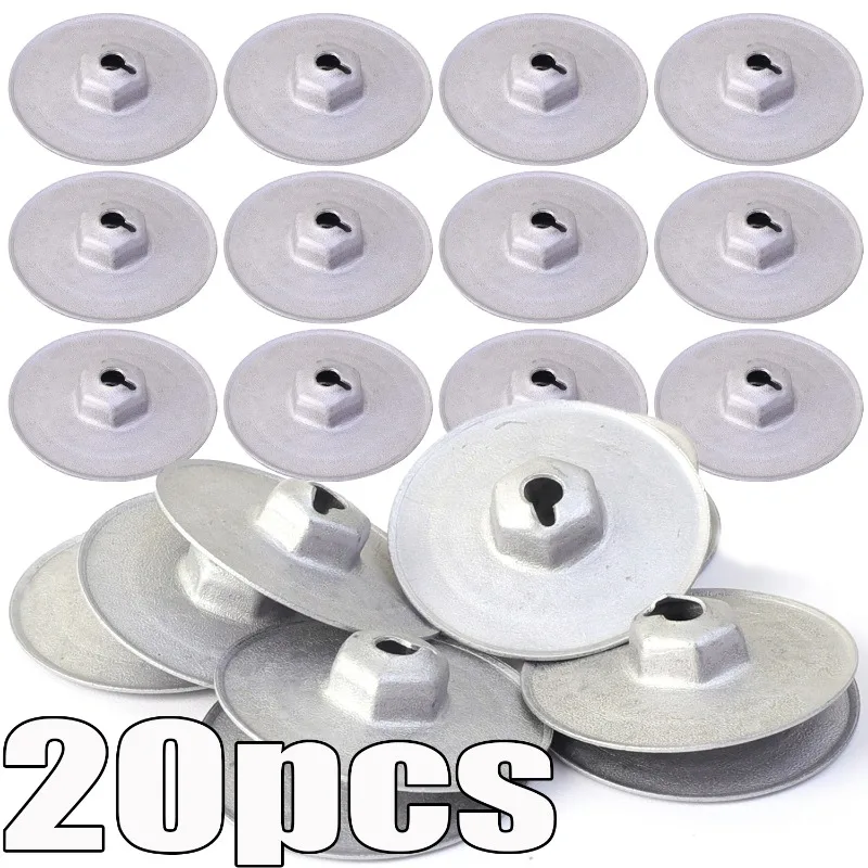 20/5Pcs Heat Protection Sheet Nut for BMW 1 3 5 6 7 8 Transmission Trunk Bottom Plate Nut for MINI for Land Rover Accessories