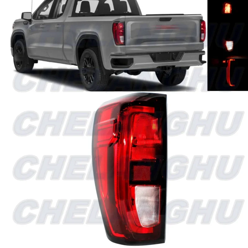 

Car accessories For GMC Sierra 1500 2019 2020 2021 Left Side Tail Light Rear Lamp Brake Light GM2800309