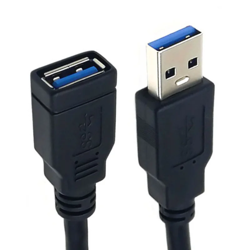 USB 3.0 Extension Cable 5M/3M/1.5M/0.5M/0.3M Super speed USB 3.0 Extension Cord USB 3.0 Male to Female Cable for Windows Macs PC